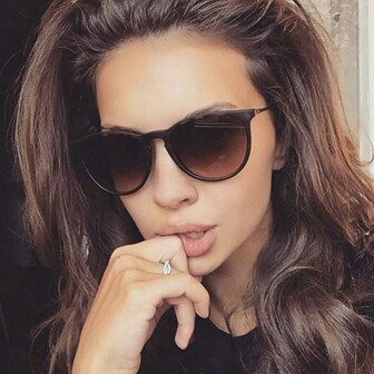 1 Pair Unisex Retro Round Small Frame Metal Fashion Glasses, Classic Fashion UV Protection Casual PC Lens
