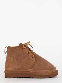 Royalfashion Camel Herenlaarzen A'la Snowboots Gavin