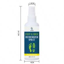 Foot And Shoe Deodorization Spray - Aloe Maceration, Hypoallergenic, Peppermint And Lemon Fragrance, Odor Control And Sweat Relief