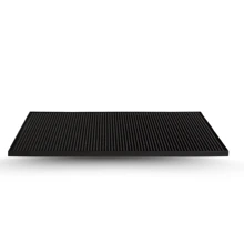 Tapete para Bar, Material de Alta Calidad en Caucho, Superficie Antiderrapante, Fácil Limpieza, TABAR-30 - Negro - Ver 1