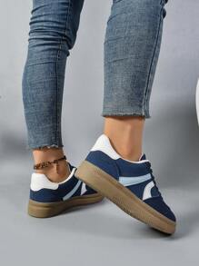 Women's Fashion Lace-Up Walking Shoes - Ultra Lightweight TPR Sole + Memory Foam Insole, Perfect For Travel & Everyday Comfort