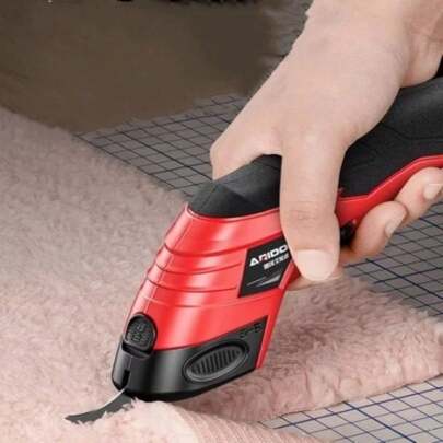 Tesoura Elétrica Para Tecidos Usb Recarregável 12v Bivolt