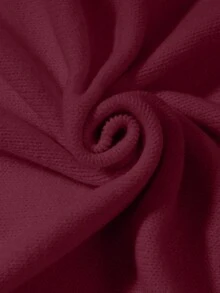 EAVA Women's Winter French-Inspired Elegant High-Neck Sweater Vest Retro Old Money Style Loose-Fit Casual Versatile Sleeveless Knit Sweater Vest,Valentine's Day,Valentine Outfits For Women,Valentine Clothes - Burgundy - View 5