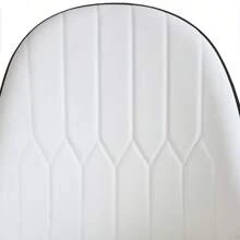 Modern PU Sponge-Filled Dining Chair, Solid Wood Metal Legs, Suitable For Restaurants, Living Rooms And Rooms-(Set Of 2),Ckonson9