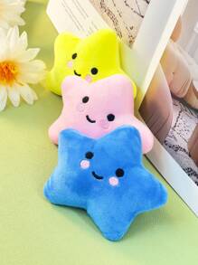 1 Cat/Dog Lover Gift And Dog/Cat Mom Love Pet Plush Toy, Dog Lover And Dog Mom Love Toy, Cat Lover And Cat Mom Love Toy, Cartoon, Woolen Yarn, Star Toy, Small Star Cat/Dog Lover Gift And Dog/Cat Mom Love Pet Toy That Can Make Sound. It Looks Very Cute. The Dog Lover And Dog Mom Love Will Like It. It Is Suitable For Small Cat/Dog Lover Gift And Dog/Cat Mom Love Pets Such As Teddy Bear, Corgi Dog Lover And Dog Mom Love, Cat Lover And Cat Mom Love, Etc - Multicolor - View 6