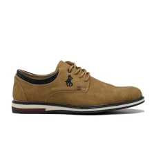 JZ Brothers Stylish Men's Oxford Dress Shoes - Lạc đà - Xem 5