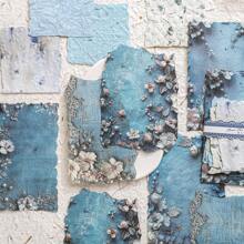 20 pezzi/confezione Carta da scrapbooking vintage goffrata, carte da decorazione DIY, regali per le vacanze, materiali per collage fatti a mano, album di ritagli personalizzati, forniture scolastiche creative