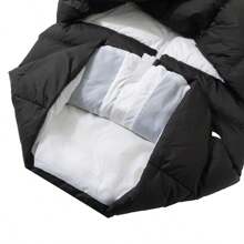 Puma Men's Down Jacket Hooded Warm Casual Top Sportswear Contrast Color Jacket 629273-01
