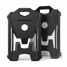 Heavy Duty Vertical ID Card Holder, Thick Black Plastic Badge Card Case For Outdoor Work ID - Multicolor - View 1