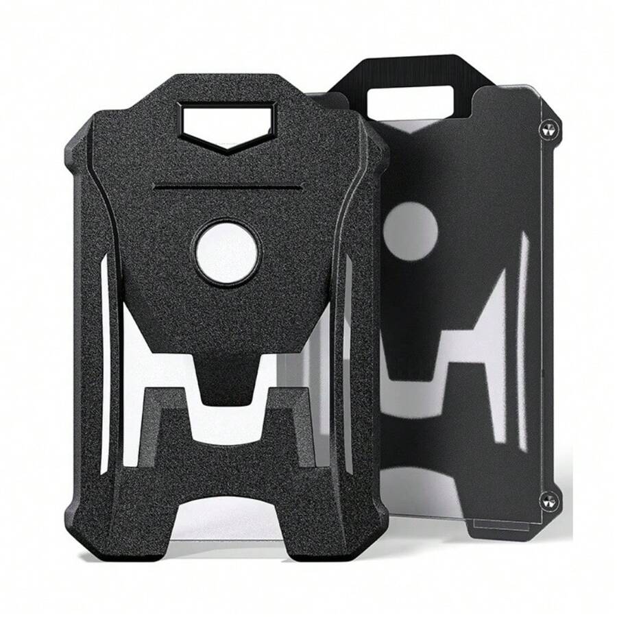 Heavy Duty Vertical ID Card Holder, Thick Black Plastic Badge Card Case For Outdoor Work ID - Multicolor - View 1