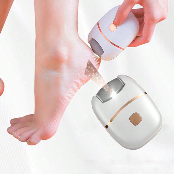Foot Callus Removal Tool, Washable Foot Care Tool, Portable Electric Foot File For Pedicure To Remove Dead Skin, Suitable For Women And Men To Remove Dead Skin, Calluses And Calluses (400 MAh)