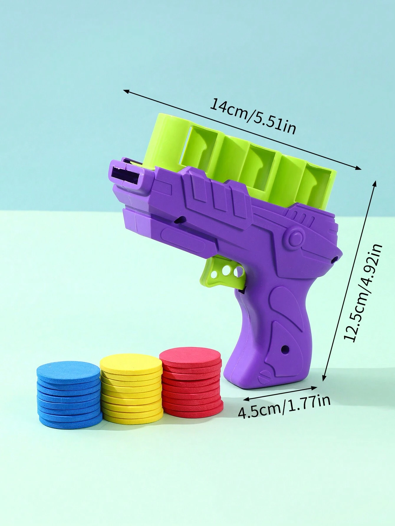 Fusil à Billes Souples ZWOOS - Double Canon, Éjection De Douilles, Lunettes Incluses - Pour Jeu En Extérieur
