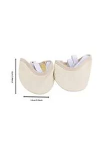 Giày Ballet Nữ, Nhạc trữ tình, Khiêu vũ, Thể dục nhịp điệu, Đế dệt kim, Dép xỏ ngón, Chân váy thi đấu thể dục Thông, Size S 36-37, Giày nữ, Màu be - Màu be - Xem 11
