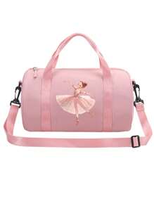 1pc Bolsa de dança de balé fofa, bolsa de tutu de balé de náilon, bolsa de dança, bolsa de viagem portátil, presente de aniversário ideal