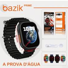 Bazik W84 Pro Max Smart Watch IP67 Waterproof Smartwatch Compass 2.2 Large Screen 49mm GPS Track - 橘色 - 查看 2