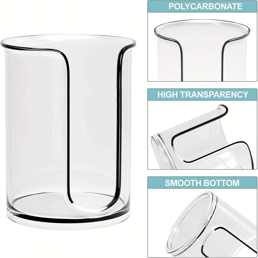 Transparent Paper Cup Storage Rack, Suitable For Desktop Paper Cup ...
