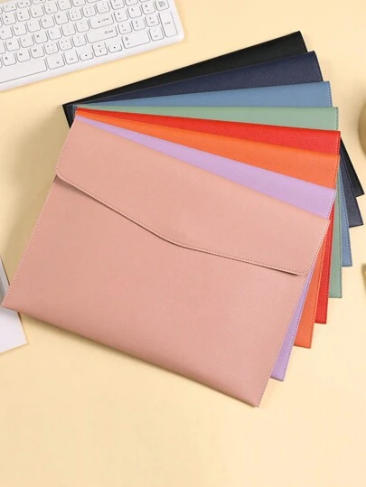 Organizador de documentos tamaño A4, carpeta portafolio para contratos, archivos, documentos de negocios, útiles escolares impermeable