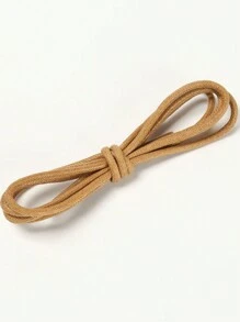 Waxed Round Shoelaces, Water-Resistant Fit For Business Dress Shoes, High-Top Boots - Multicolor - View 11