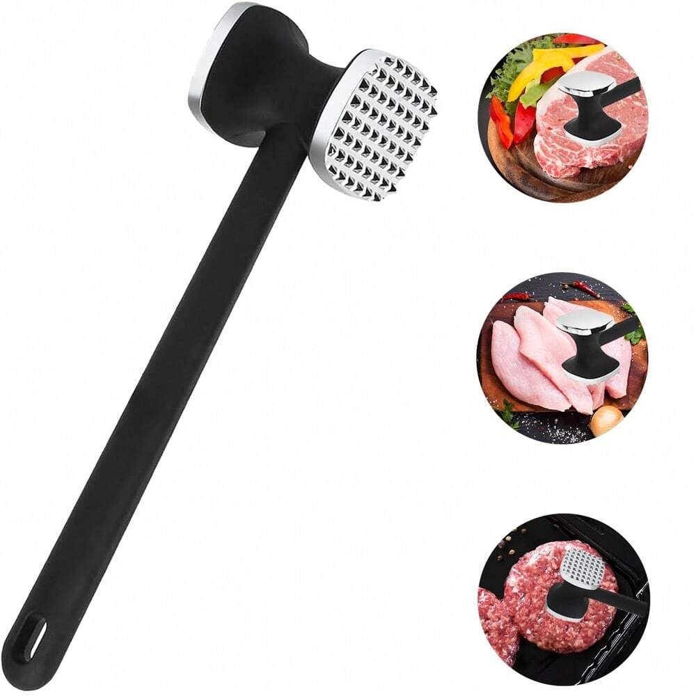 Fleischklopfer Mit 48 Edelstahl-Nadeln | Zum Zartmachen Von Steak & Fleisch