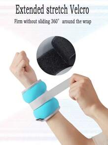 1 cái/2 cái Vòng đeo tay chịu lực, Túi cát tập tạ di động 0,25kg, Thích hợp cho nam và nữ tập thể dục thể thao, Vòng đeo tay tạ chạy bộ, Thích hợp sử dụng cho tay và chân - Nhiều màu - Xem 5