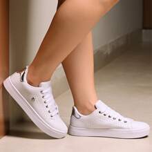 Women's Casual Tennis Shoes New Arrival Fashion - trắng - Xem 2
