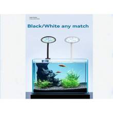 1 pièce Lampe de clip LED USB à haute luminosité réglable sur 3 modes, lumière changeante de couleur blanche, bleue, rouge et verte, pour aquarium, plantes sous-marines, convient pour aquarium rond et carré, alimenté par USB