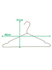 20 Piece Stainless Steel Hanger Set Versatile Elegant Closet Organizer - Màu be - Xem 4