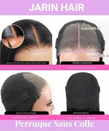 bling hair Wear And Go Glueless Human Hair Wigs Pre Plucked Pre Cut Lace Front Wigs Without Glue Wavy Lace Front Wig For Women Human Hair Glueless Wigs With Natural Hairline Glueless Human Hair Wigs Pre Plucked Pre Cut Wavy Lace Closure Human Hair Wig 180 Density 6x4 5x5 9x6 Lace Pre Cut Wigs 360 Lace Front Wigs Human Hair 28 Inch 360 Full Lace Frontal Glueless Wigs Human Hair Pre Plucked Wig For Women 14-32 Inch 13x4 13X6 Lace Front Wigs Human Hair 180 Density Body Wave Lace Front Wigs Pre Plucked Brazilian 13x6 Lace Frontal Wigs Glueless Wigs Human Hair Wig For Women Wig Halloween Christmas New Year - 黑色 - 查看 10