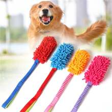 Juguete de peluche duradero para masticar para perros de tamaño mediano - Interactivo para moler los dientes y divertido de jugar - Multicolor - Ver 3