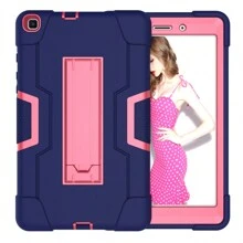 保护壳适用于 Galaxy Tab A7lite 8.7 英寸，混合防震坚固防摔外壳带支架，适用于 Galaxy Tab A 8.0/A 8.4 (2020)/Tab A9 8.7 英寸 (2023) - 彩色 - 查看 13