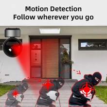 Tuya Security Camera HD 1080P Indoor Monitor With Night Video - Wireless Home Security Camera For Family/Pets - Mobile App Operation Compatible With APP - Including 64GB Memory Card