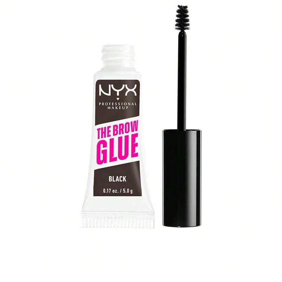 Gel kẻ lông mày Nyx Professional Makeup THE BROW GLUE ✅ Giao hàng trong 2-6 ngày làm việc. Làm đẹp & Sức khỏe - Trang điểm - Mắt - Lông mày. Thinkinbeauty, cửa hàng mỹ phẩm và trang điểm yêu thích của bạn. - màu đen - Xem 1