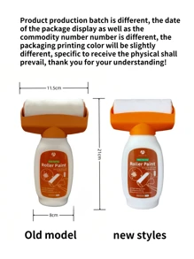 Rolo de Parede Tinta Limpeza Tinta Látex Branca Interior à Base de Água Conveniente Construção Melhora Eficiência Fácil de Reparar Menor Custo Boa Textura Ampla Gama de Aplicações Cobertura Forte Fácil de Operar e Seguro Envio Aleatório de Novos e Antigos Modelos e Cores