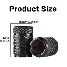 4pcs Aluminum Alloy Durable Car Tire Valve Caps Cover Automotive For BMW 1 3 5 7 2 4 6 X Series X1 X3 X5 X6 X4 Car Decoration