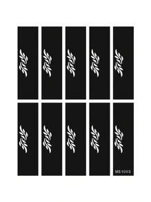 3 stuks vingerafdruk tattoo sjabloon sjablonen, herbruikbare henna pasta tatoeages, doe-het-zelf body art