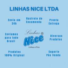 NICE LINES Kit 2 Overlock Thread 100g EACH - For Overlock Machine - White, Black And Colored. - 紫丁香 - 查看 2