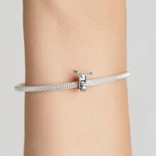 bamoer 1 PC 925 Sterling Silver Cute Car Love Travel Charm Motorcycle Beads Fit Charm Bracelet DIY Making Fine Jewelry