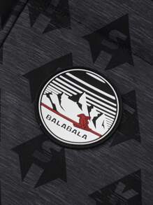 Balabala Boys' Protective Down Jacket, New Winter 2024 Collection - Dark Grey - View 8