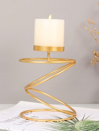 1PC Modern Creative Dining Table Center Decoration Candlestick Wedding Party Decoration Festival Banquet Home Decoration