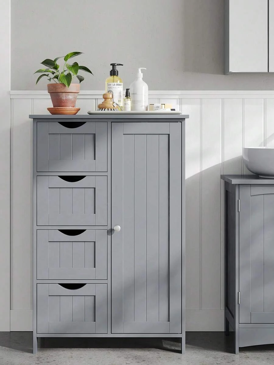 VASAGLE Bathroom Furniture Sets - Light Grey - View 1