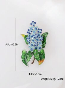 Ghim cài áo hình hoa cẩm tú cầu lãng mạn, phù hợp cho cả nam và nữ, phụ kiện áo khoác, quà tặng đám cưới - Biểu tượng cho sự đoàn tụ, lãng mạn và khát khao tình yêu. - Hoa cẩm tú cầu 2588 - Xem 18
