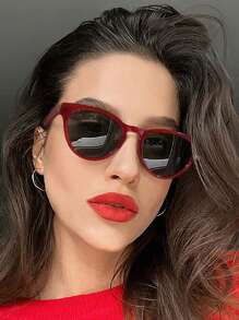 1/2/3 PCS Women's Acrylic Casual Cat Eye Fashion Eyewear For Daily Wear, Vacation Play, Parties And Holiday Gifts For Summer Beach Vacation,Outdoor,Travel