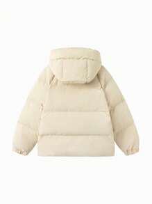 Balabala Girls' Short Down Jacket, Hooded, New Warm Style For Winter 2024