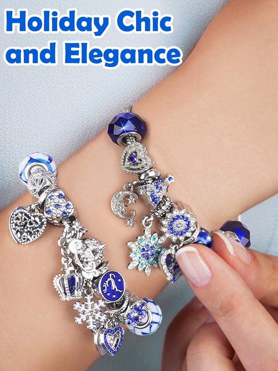 Schmuck Adventskalender 2025 Für Mädchen - 24-teiliges Armband Set Mit Perlen Zum Selbergestalten