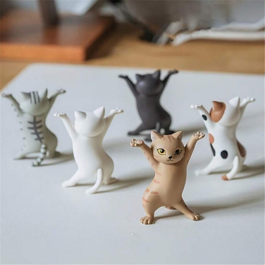 Titanape Regali per gatti da donna – Supporto per anelli di nozze, regalo divertente per gli amanti dei gatti, gatti, mamme, donne, decorazione per gatti, regalo per la perdita di simpatia del