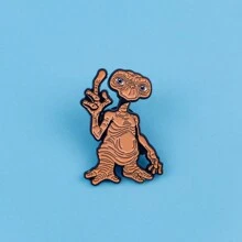 1pc Cartoon Animal Style Casual Zinc Alloy Brooch Decor Pendant Dress Accessories Pin For Clothes Bag Charm