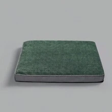 1 件柔软蓬松可拆卸宠物垫，海绵填充宠物床垫，适合中小型猫/狗，有灰色、棕色、米色、绿色可供选择 - 綠色 - 查看 15