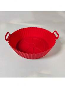 Air Fryer Silicone Pot, Air Fryer Silicone Basket Bowl, Silicone Baking Tray Pot Is Suitable For 3 To 5 Quarts (About 3.8 To 5 Liters) For Air Fryer Oven Reusable Baking Tray Oven Accessories.(1pc) - Multicolor - View 4