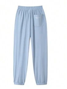 Annil Boys And Girls' Moisture Absorbing Quick Drying Breathable Sports Mosquito Resistant Pants Grey