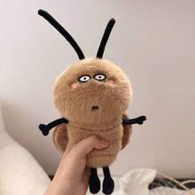1 pieza Juguete de peluche de cucaracha divertida: perfecto como regalo para amantes de gatos/perros y mamá de perros/gatos, amantes de mascotas y mamá de perros, amantes de gatos y mamá de gatos, feo y lindo regalo para amantes de gatos/perros y mamá de perros/gatos, juguetes de mascotas, adornos